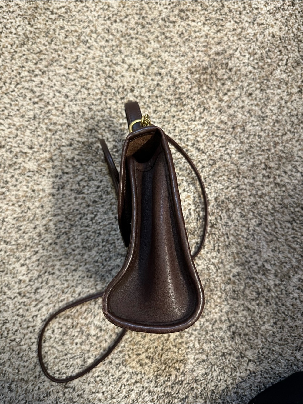 Vintage Coach Regina Bag - Mahogany Brown - Picture 14 of 15